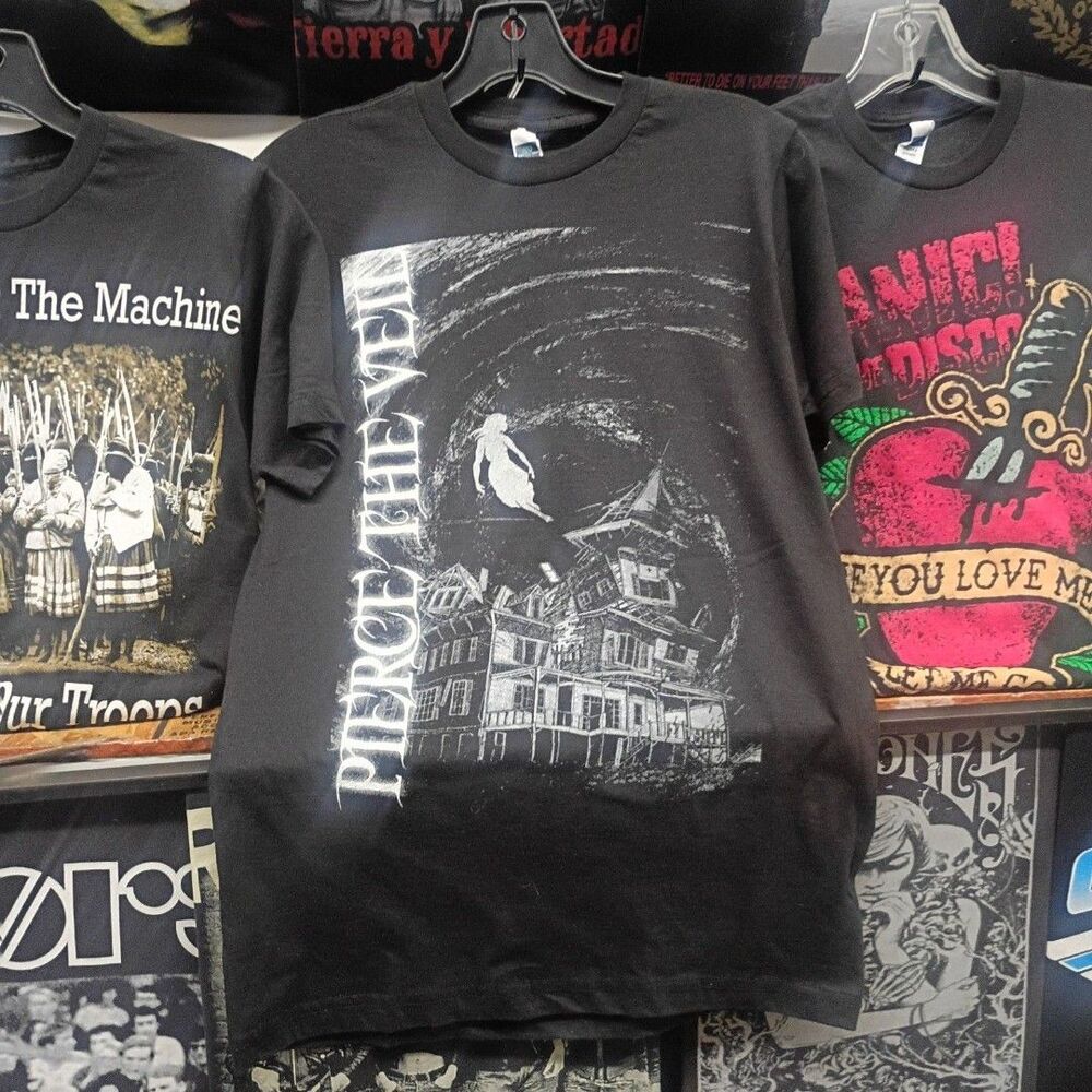 Rare rock pierce the veil art graphic screenprint cotton tee large L